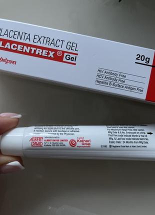 Placenta extract gel 20 мл индия 🇮🇳 плацента6 фото