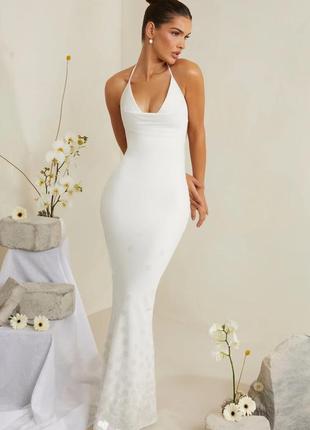 Платье длинное