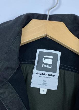 Оригинальная камо рубашка g-star raw cotton camo tailor longsleeve shirt7 фото