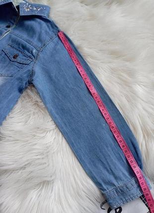 Джинсова сорочка / рубашка 4-5 р.