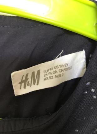 Платье cвятое на девочку нарядно с фатином и нашивками h&amp;m5 фото