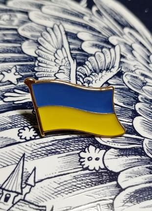 Металевий значок пін брошка прапор