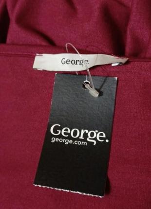 Брендова нова  трикотажна блуза з мереживом р.24 / 52 від george4 фото