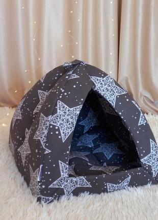 Палатка домик для животных звездные сны3 фото