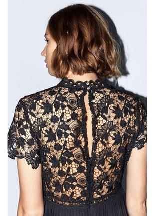 Коктейльна сукня zara мереживна в стилі jean paul gaultier тренд4 фото
