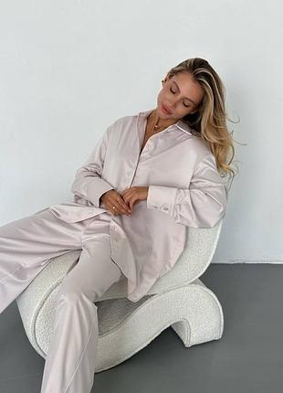 Костюм сатин