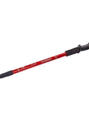 Палка треккинговая energia ty-3924-1 красный (59429244), no branding