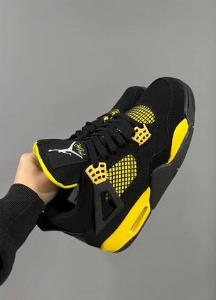 Мужские кроссовки nike air jordan 4 люкс качество5 фото