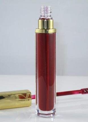 Блеск - лак estee lauder pure color high intensity lip lacquer 04 ruby glow тестер