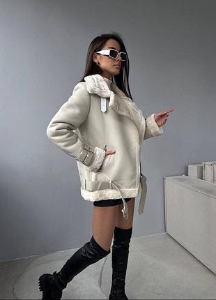 Жіноча зимова дублянка трансформер косуха,женская зимняя дублёнка трансформер косуха,зимова куртка,зимняя куртка5 фото