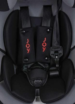 Детское автокресло с бустером isofix joy fx 7887, группа 1/2/3, вес 9-36 кг, от 9 месяцев до 12 лет6 фото