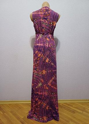 Шикарна трикотажна довга сукня4 фото