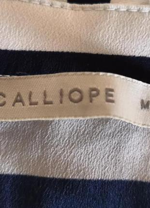 Лёгкая летняя блузка - рубашка бренда calliope, размер м5 фото