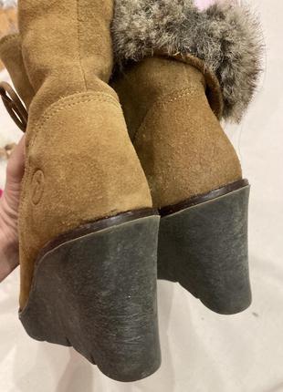 Замшеві черевики в стилі zara clarks7 фото