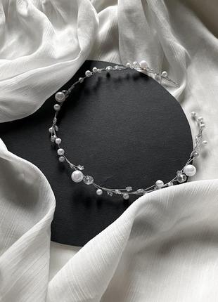 Набор свадебных украшений для невесты: свадебные заколки, шпилька, веточка для волос,...