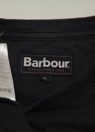 Barbour xl подростковый лонгслив из хлопка4 фото