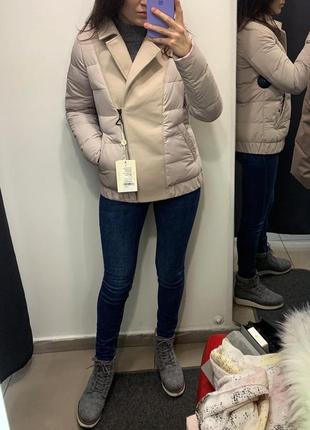 Женская стильная куртка пуховик италия5 фото