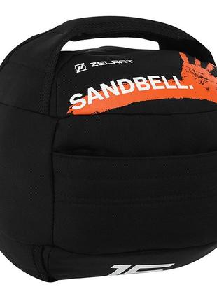 М'яч волбол для кросфіту та фітнесу wall ball ta-7823 15 кг чорний (56363254)