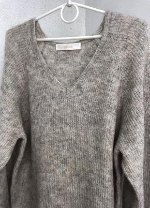 Ellos  шерстяная туника свитер пуловер платье1 фото
