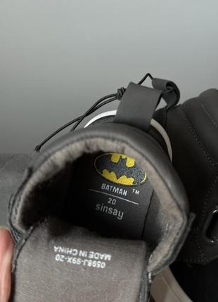 Новые детские кроссовки кеды sinsay batman4 фото