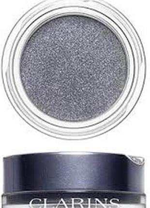 Ерцающие тіні clarins ombre iridescente cream-to-powder 03 aquatic grey тестер