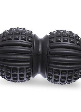 Масажер для спини duoball massage ball fi-1686 чорний (33429133), no branding