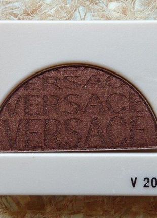 Мягкие одноцветные тени versace eyeshadow duo v2015 тестер