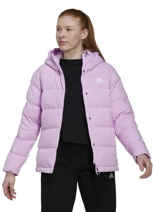 Куртка пуховик adidas helionic hooded down jacket1 фото