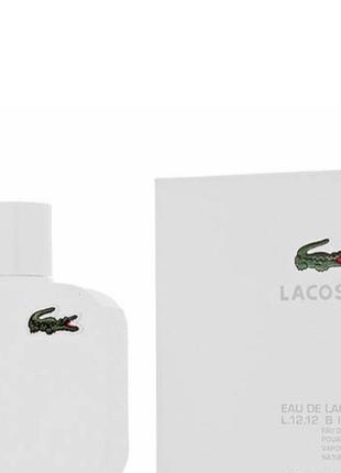 Чоловіча туалетна вода eau de lacoste lacoste l. 12.12 blanc (купити чоловічі парфуми лакост, лакоста-краща ціна)