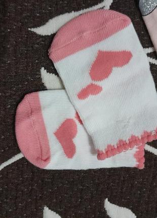Лосини бавовняні з шкарпетками на дівчинку 3-6 місяців, фірми primark (disney)3 фото