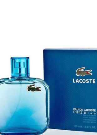 Чоловіча туалетна вода lacoste eau de lacoste l.12.12 bleu (купити чоловічі парфуми лакост, лакоста — найкраща ціна)