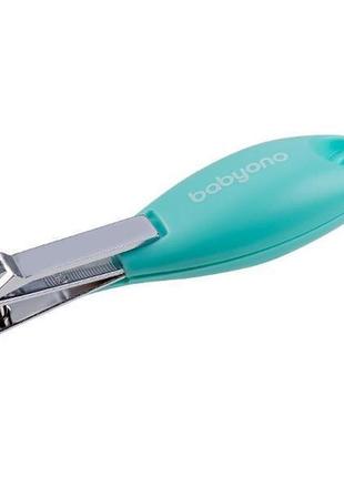 Косметичні щипчики з ергономічною ручкою (бірюза)