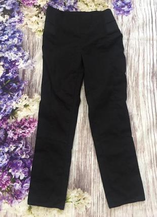 Чёрные джинсы лосины дженгинсы германия большой размер батал штаны8 фото