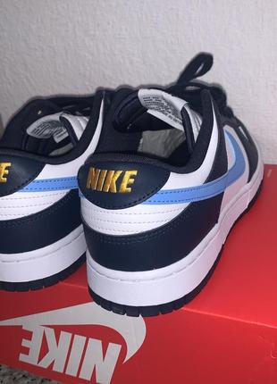 Nike dunk low retro qs white blue 10.5 44.5 оригинал5 фото