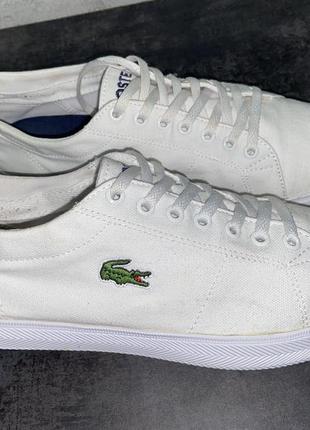 Кеды lacoste riberac, оригинал, р-р 40,5