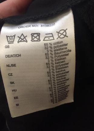 Чёрные джинсы лосины дженгинсы германия большой размер батал штаны6 фото