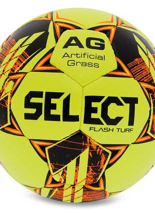 М'яч футбольний flash turf fifa basic v23 flash-turf-yor no4 жовто-жовтогарячий (57609018)