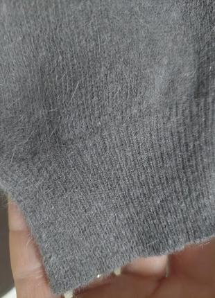 Довгий светр- туніка вовна  ангорою8 фото