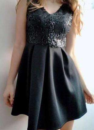 Нарядное платье в паетках atmosphere этикетка