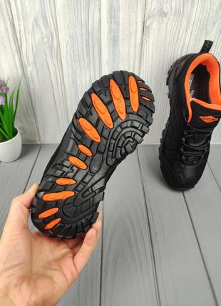 Кроссовки меррелл merrell ice cap work thermo black orange8 фото