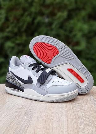 Женские кожаные кроссовки с липучкой в стиле nike air jordan legacy 312 🆕 найк джордан