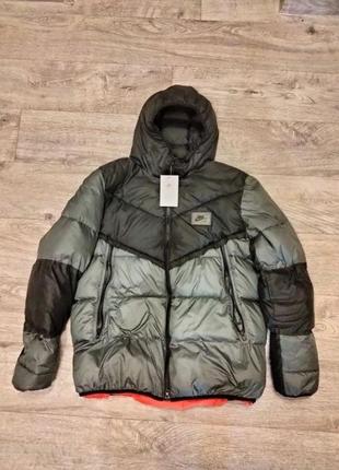 Куртка пуховик nike на storm fit primaloft1 фото