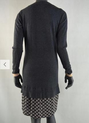 Свитер-платье удлиненный свитер- туника с кашемиром3 фото
