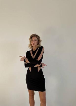 Облегающее платье3 фото