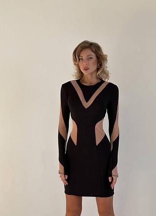 Облегающее платье6 фото