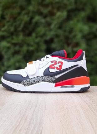 Мужские кожаные кроссовки с липучкой в стиле nike air jordan legacy 312 🆕 найк джордан5 фото