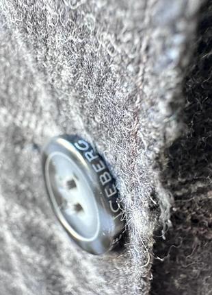 Iceberg wool blazer двусторонний шерстяной пиджак3 фото