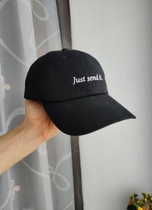 Кепка бейсболка just send it унисекс s-m не глубокая бейсболка stussy carhartt