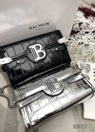 Сумка в стиле balmain кожа