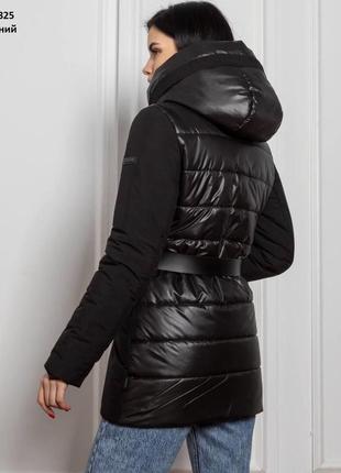 Стильна жіноча куртка 🔥 єврозима, 42-54р3 фото